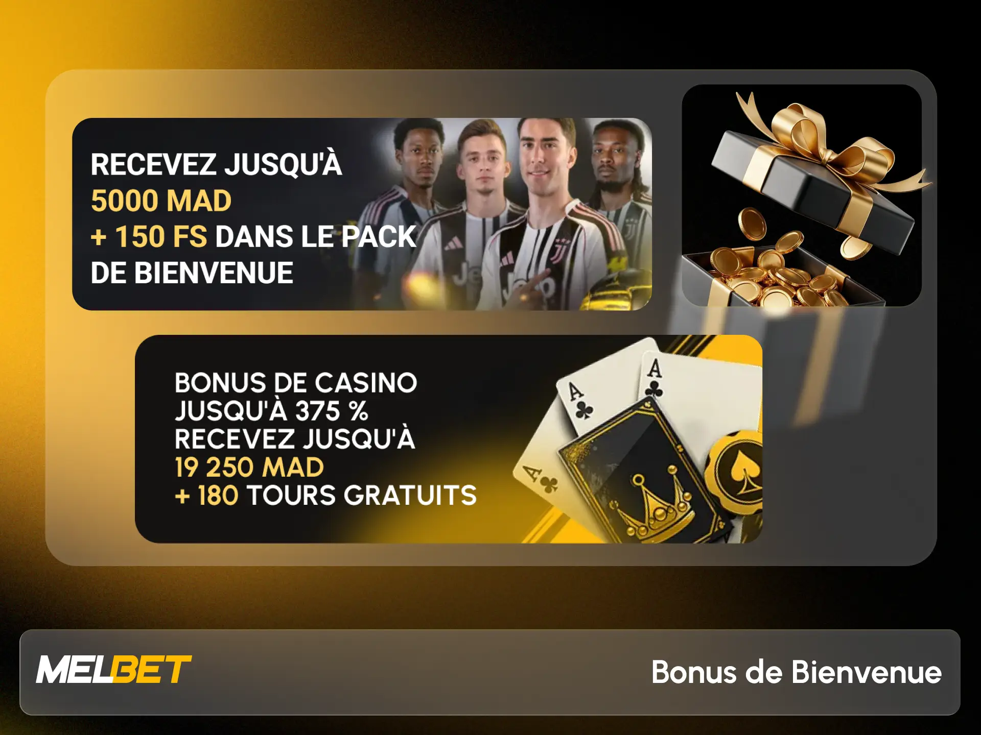 Réclamez votre offre de bienvenue exclusive lors de votre inscription Melbet.
