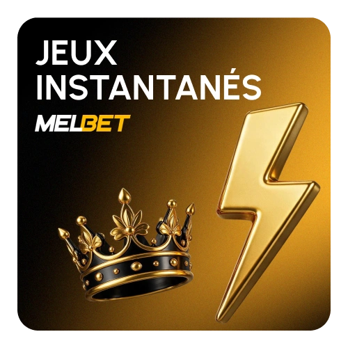 Testez votre chance sur des jeux aux tirages rapides chez Melbet.