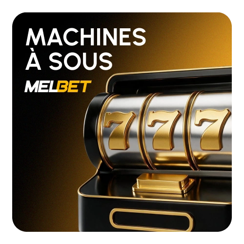 Faites tourner les rouleaux et tentez de gagner sur Melbet.