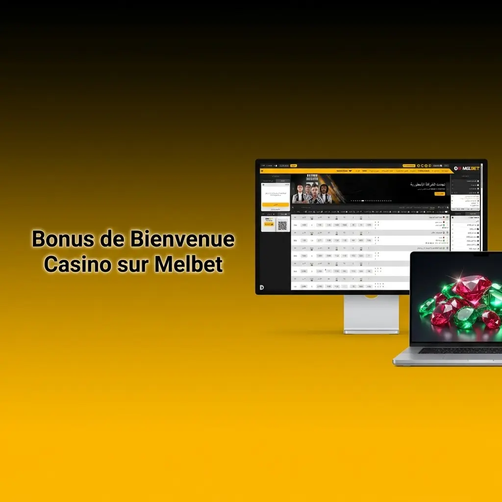 Bonus de bienvenue casino Melbet Maroc jusqu'à 19 250 MAD et 180 tours gratuits sur 4 dépôts