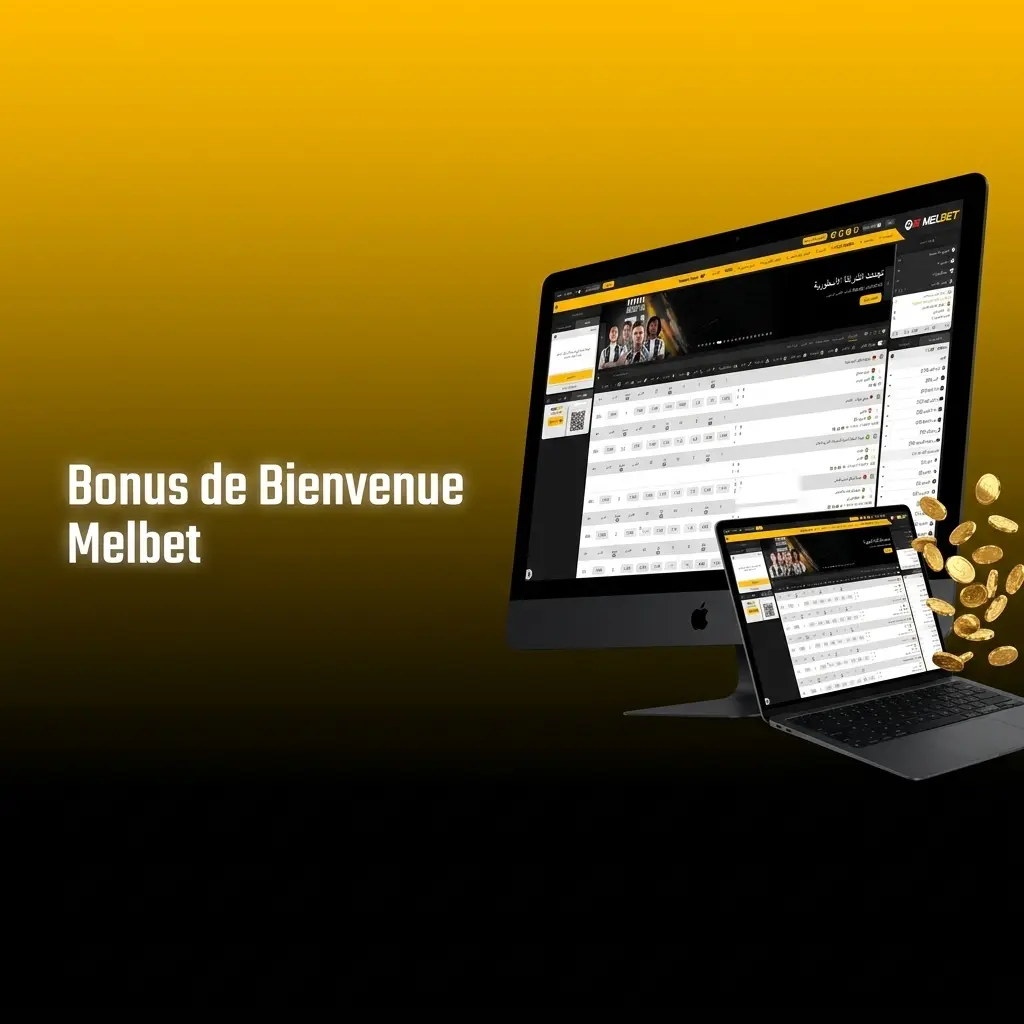 Bonus de bienvenue Melbet : 100% jusqu'à 5000 MAD sur paris ou pack casino 19250 MAD + 180 FS