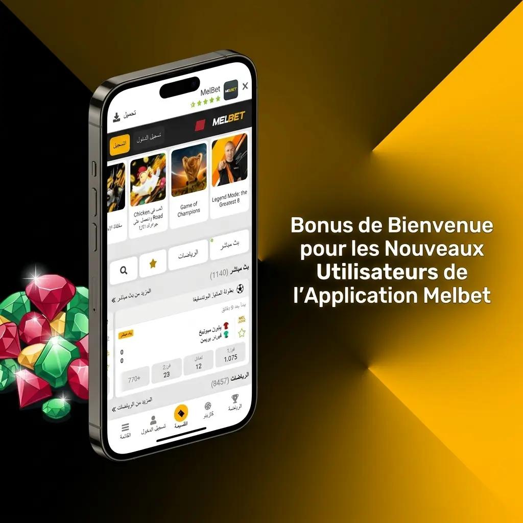 Bonus de bienvenue Melbet : jusqu'à 5 000 MAD sur sport et 19 250 MAD sur casino pour nouveaux utilisateurs