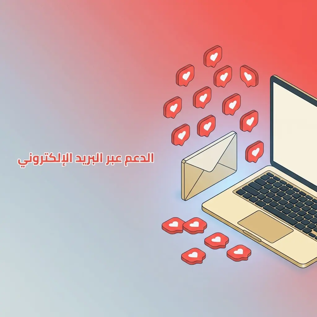 دعم ملبيت عبر البريد الإلكتروني لتقديم الشكاوى والوثائق الرسمية وطلبات التحقق من الهوية
