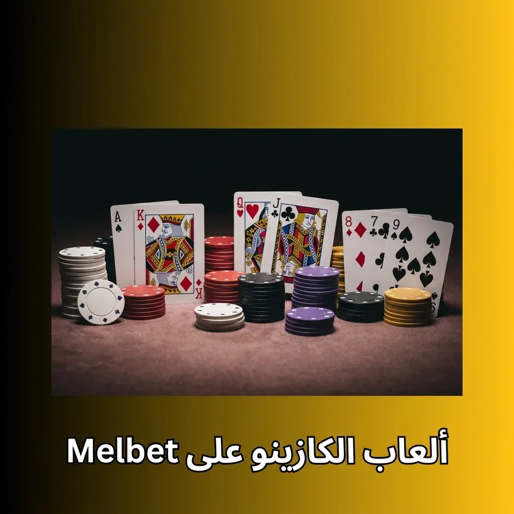 ألعاب كازينو Melbet تشمل السلوت والروليت والبلاك جاك والكازينو المباشر للاعبين المغاربة