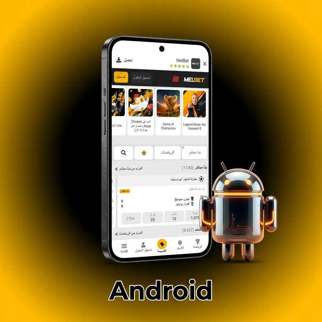 تطبيق Melbet على Android تحميل ملف APK من الموقع الرسمي وتثبيته بخطوات بسيطة