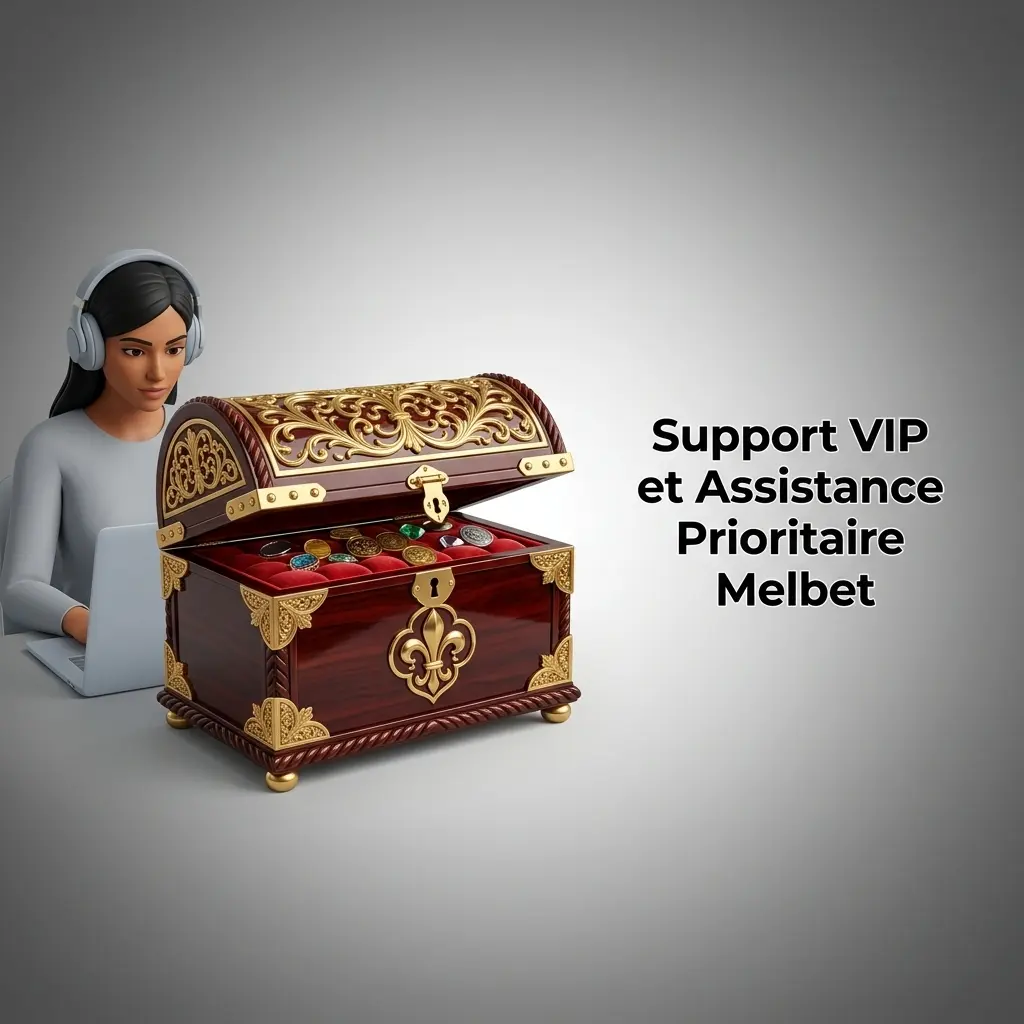 Service VIP Melbet avec assistance prioritaire, gestionnaire de compte personnel et chat dédié pour membres fidèles