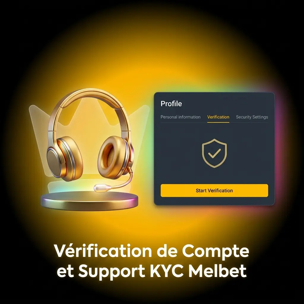 Vérification d'identité KYC Melbet avec documents officiels pour sécuriser le compte et prévenir la fraude